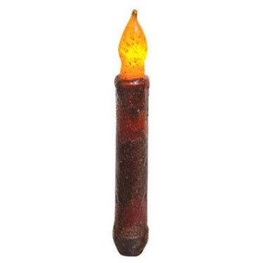 6 Burgundy Timer Taper - The Fox Decor